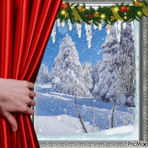Dreaming of a White Christmas - Zdarma animovaný GIF