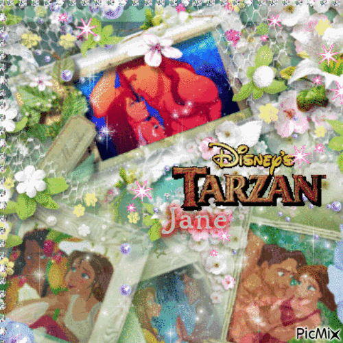 Tarzan - GIF animasi gratis