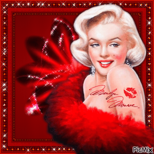 Marilyn Monroe - 免费动画 GIF