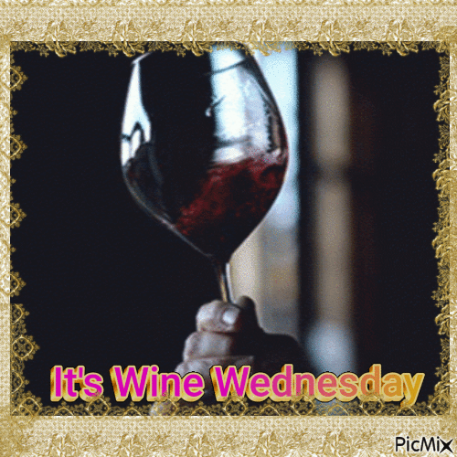 Wine Wednesday - Free animated GIF