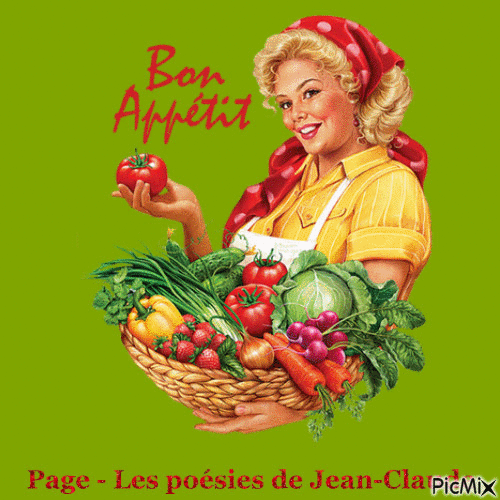 Bon appétit - Bezmaksas animēts GIF
