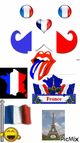 la France - GIF animate gratis