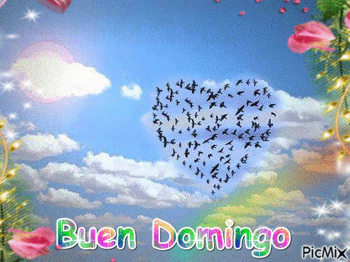 Buen Domingo - GIF animé gratuit