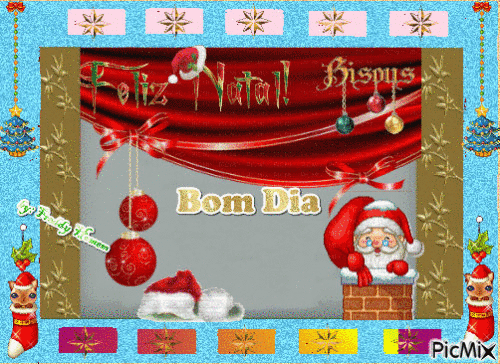 Bom Dia E Feliz Natal - Free animated GIF - PicMix
