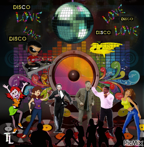 disco danse - Безплатен анимиран GIF