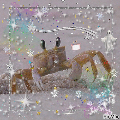 Ghost Crab - Ingyenes animált GIF