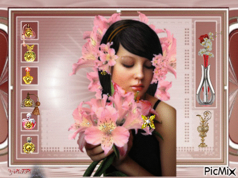 promenade parfumée - Bezmaksas animēts GIF