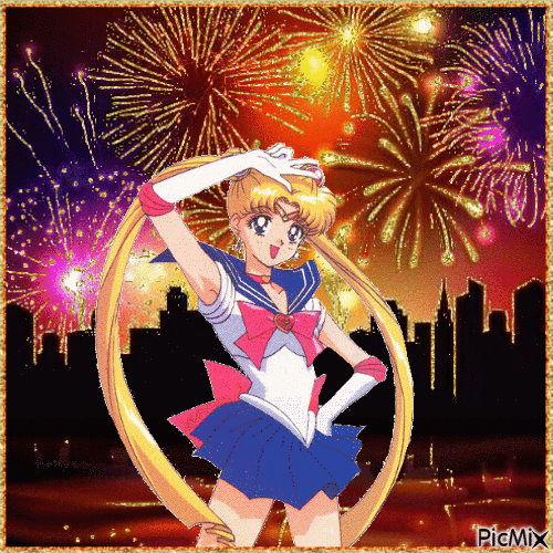 Sailor Moon - Bezmaksas animēts GIF