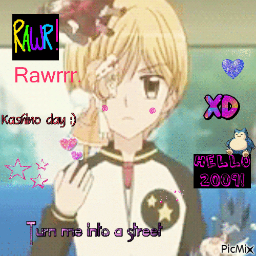 Happy Kashino Day (April 24) - GIF animé gratuit