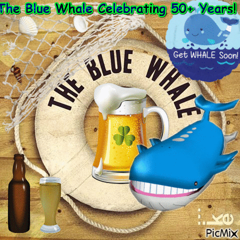 Blue Whale - Бесплатный анимированный гифка