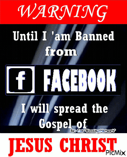 Use FB to speed the Gospel - Darmowy animowany GIF