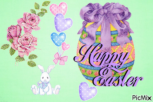 Pastel Easter - Ingyenes animált GIF