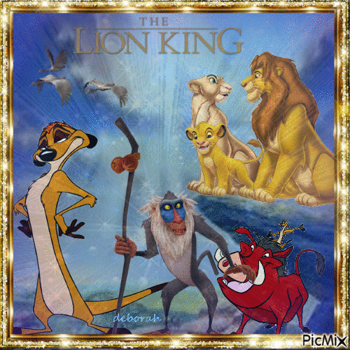 Lion King - Darmowy animowany GIF