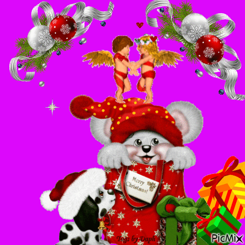 Natal Love - GIF animado gratis