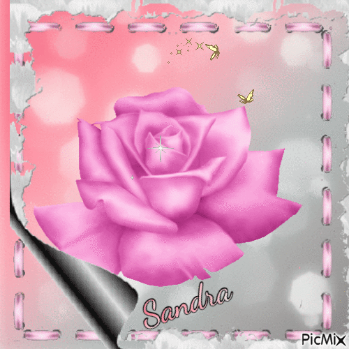 Una rosa y un nombre - GIF animado gratis - PicMix