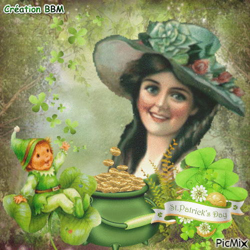 St Patrick par BBM - Ingyenes animált GIF