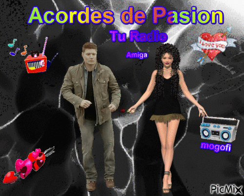 acordes de pasion - Бесплатный анимированный гифка