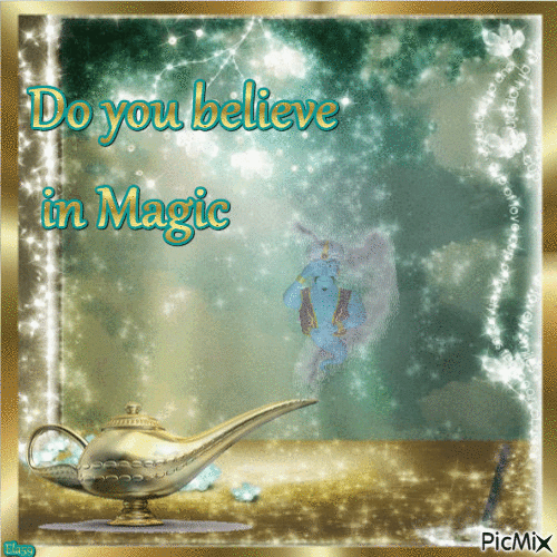 Do you believe in Magic - Darmowy animowany GIF