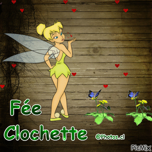 Fée Clochette. - GIF animate gratis