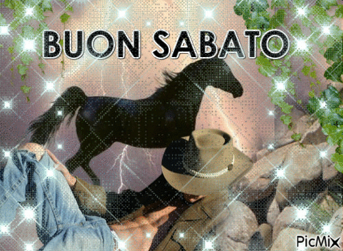 BUON SABATO - GIF animé gratuit