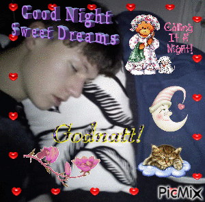 good night 💞 - GIF animasi gratis