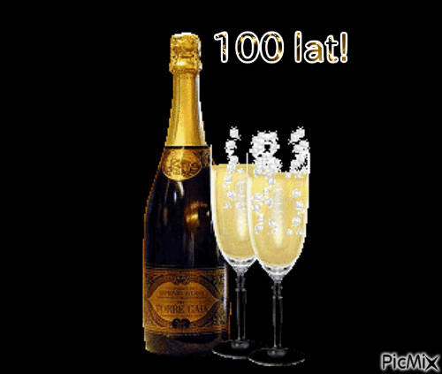 szampan - GIF animate gratis