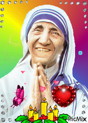 Mother Theresa - Animovaný GIF zadarmo