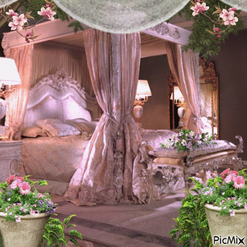 A BED FOR SLEEPING BEAUTY - Kostenlose animierte GIFs