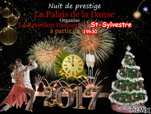 St-Sylvestre - Bezmaksas animēts GIF