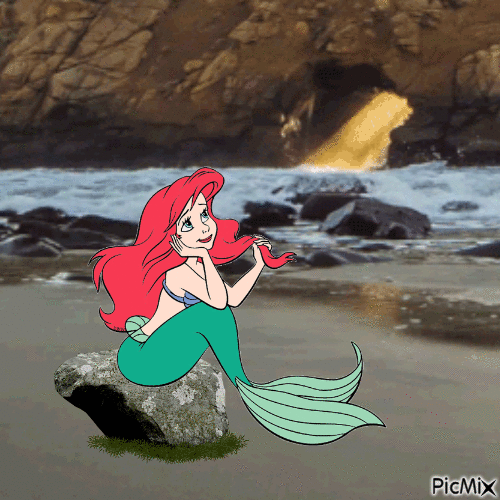 Ariel - Бесплатный анимированный гифка
