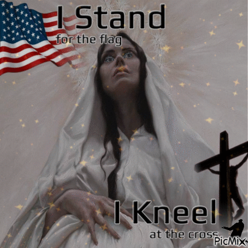 Our Lady of America. - Бесплатни анимирани ГИФ