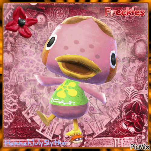 Freckles the Duck - Darmowy animowany GIF