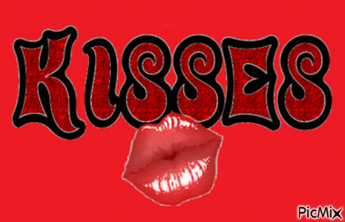 KISSES - Free animated GIF