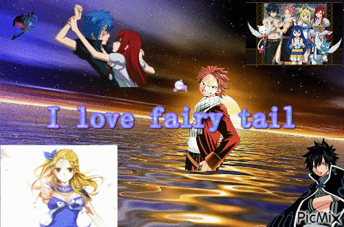 I love fairy tail - 免费动画 GIF