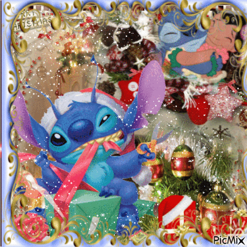 Lilo & Stitch, Disney - GIF animado gratis