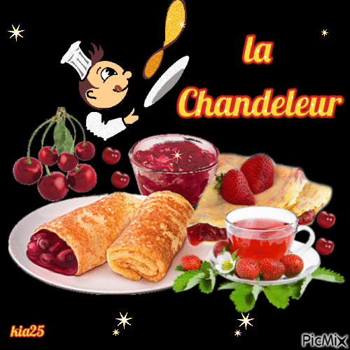 la Chandeleur - Bezmaksas animēts GIF
