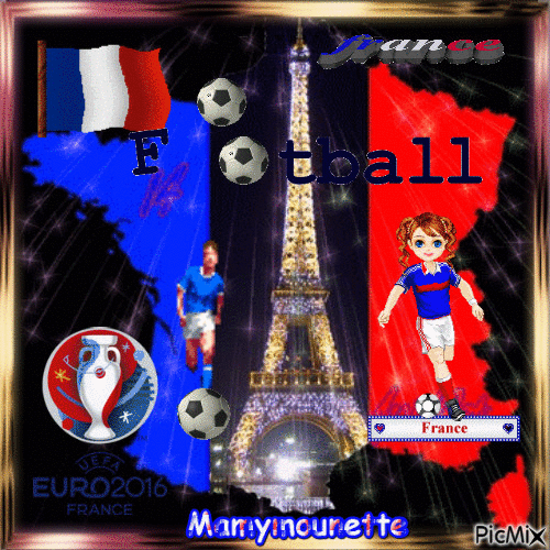 euro 2016 - Zdarma animovaný GIF