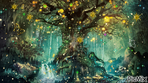 Волшебное Дерево Света!
