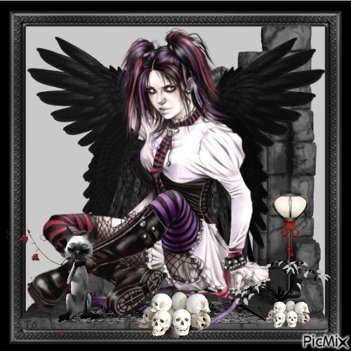 Gothic Angel(s) - PNG gratuit