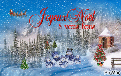 joyeux Noel - 無料のアニメーション GIF