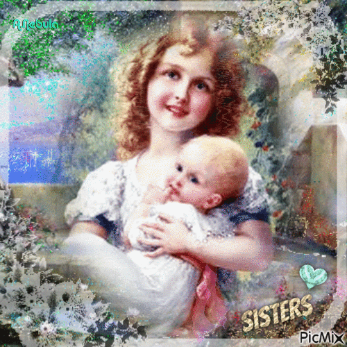 Sisters/Vintage/Contest - Безплатен анимиран GIF
