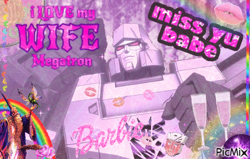 Miss Megatron - Безплатен анимиран GIF