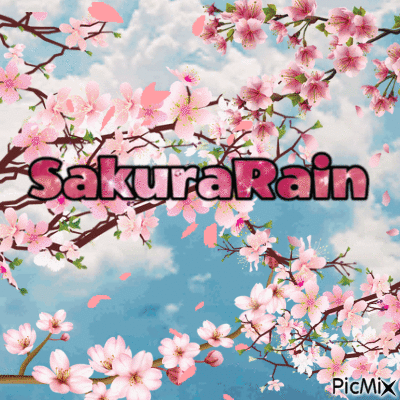 SakuraRain - Gratis animeret GIF
