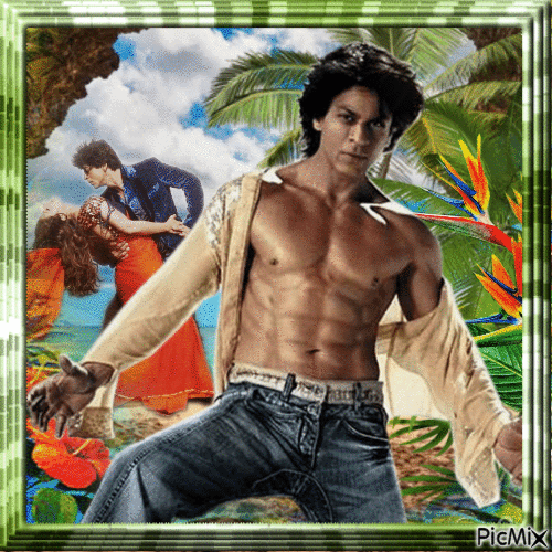 Bollywood Sommer mit Shah Rukh Khan - Darmowy animowany GIF