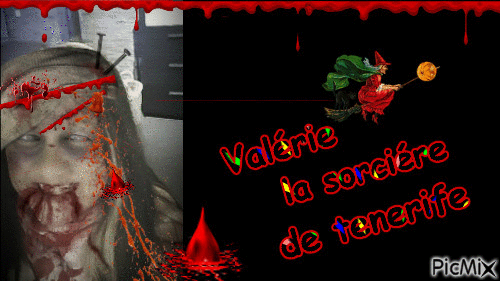 valerie la sorcière de Tenerife - 免费动画 GIF