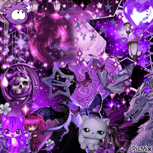 purple - Zdarma animovaný GIF