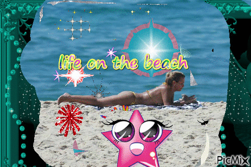 beach - GIF animasi gratis