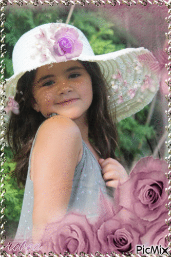 Mon arrière petite-fille Ariane - GIF animé gratuit