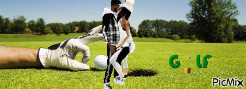 Golf - GIF animate gratis