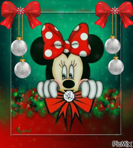 Minnie mouse - Бесплатни анимирани ГИФ